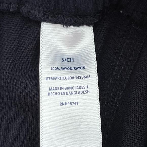 Splendid Pull-on Knit Jogger in Navy Blue High Rise Drawstring Waist, Small - Picture 10 of 11